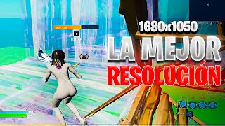 cómo USAR la resolución STRETCHED de FaZe MARTOZ 1680x1050 la MEJOR RESOLUCIÓN de FORTNITE [upl. by Culver780]