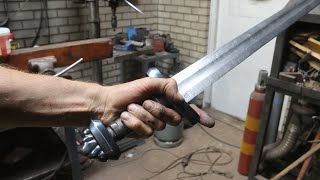 Making a Viking sword the complete movie [upl. by Nolak]