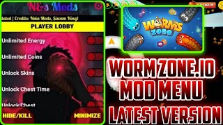 Worms Zoneio 370 Mod Menu  Worms Zoneio Mod Menu  worms zone io mod apk [upl. by Blau]