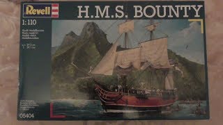 Revell HMS Bounty part 1 [upl. by Spears]