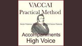 Vaccai Practical Vocal Method Lesson XV Recapitulation in A Major [upl. by Ashlee739]