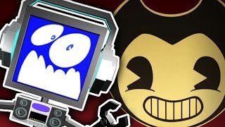 BENDY GLITCH  Bendy and the Ink Machine CHAPTER ONE Lets Play ► Fandroid GAME [upl. by Eidnalem]