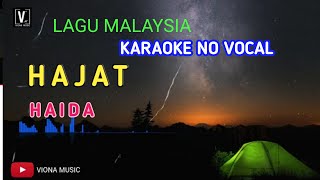 HAJAT  HAIDA  Karaoke No Vocal [upl. by Jobey293]