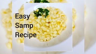 Cooking creamy samp amp chicken stew shorts cooking [upl. by Daniell]