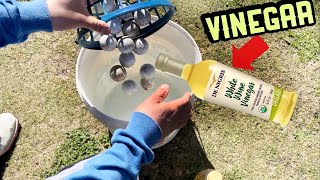 How to Wash Golf Balls with Vinegar [upl. by Annim]