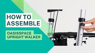 Detailed Assembly Steps for Oasisspace Advanced  450LBS Capacity Bariatric Upright Walker [upl. by Sillig]