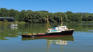 Schaalmodel van de Bokalift 1 45 op bezoek bij de HMBC [upl. by Ariaes]