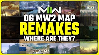 Where are the Original MW2 6v6 Map Remakes [upl. by Eidnil]