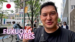 Fukuoka First Impressions  Japan Travel Vlog 2024 [upl. by Dinah]