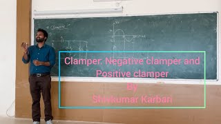 Clamper  Negative clamper and Positive clamper [upl. by Nariko]