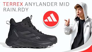 Adidas Terrex Anylander Mid RainRdy Top Hiking Shoes for Wet Weather [upl. by Marcin]