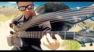 Zombie The Cranberries  Harp Guitar Cover  Jamie Dupuis [upl. by Annairda265]