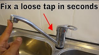 how to fix a loose tap [upl. by Gaynor901]