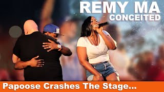 Fat Joe brings out Remy Ma to perform quotConceitedquot  POSSETV [upl. by Inalej]