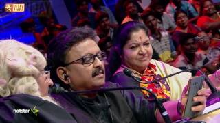 Super Singer Junior  Mannil Indha Kadhalandri by SPB and Mano [upl. by Oakie]