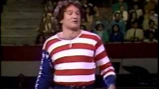 Robin Williams as the American Flag [upl. by Bernie]