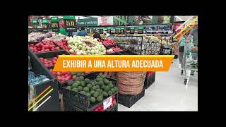 ¿cómo exhibir frutas y verduras para vender más ¡4 TIPS EN 1 MINUTO [upl. by Kentiga]