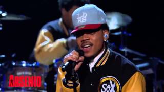 Chance The Rapper Chain Smoker Live At The Arsenio Show [upl. by Paehpos831]