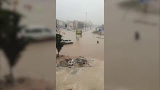 Libia la devastazione a Derna città travolta dalla tempesta Daniel [upl. by Dru759]