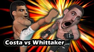 Paulo Costa vs Robert Whittaker [upl. by Lekim]