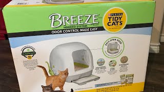 TiDY cat BREEZE Litter System [upl. by Hewart344]