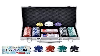 VEVOR Poker Chip Set 200Piece Poker Set Complete Poker Playing Game Set Review [upl. by Ezarras]