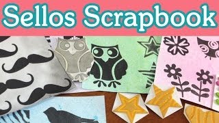 Crea tus Sellos  Tutorial Scrapbook  Homemade Stamps DIY [upl. by Alexia]