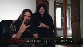 Fleshgod Apocalypse  VELENO ACROSS EUROPE TOUR 2022 [upl. by Xel93]