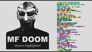 MF DOOM  Thats That  Lyrics Rhymes Highlighted 052 [upl. by Akirrehs]