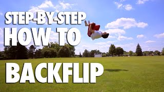 How To Backflip  Tutorial [upl. by Ajssatsan]