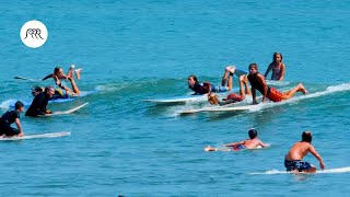 Nick Melanson  Surfing small waves in Doheny Beach California [upl. by Ynnep]