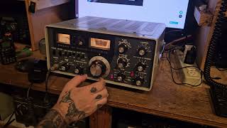 Running the yaesu ft101e [upl. by Dera]