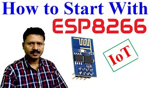 ESP8266  How to start with ESPConnection with PC and checking functionality with AT commands [upl. by Yahsram203]