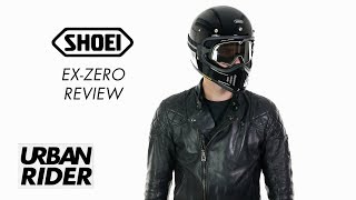 Shoei Ex Zero Motorcycle Helmet Review [upl. by Rezzani]