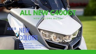 2019 BMW C400GT Price  Colors [upl. by Eixam]