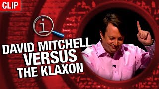 QI  David Mitchell Versus The Klaxon [upl. by Elston]