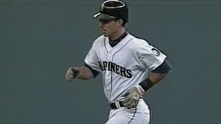 1995 ALDS Gm3 Mariners take lead on Tinos homer [upl. by Ahsym969]