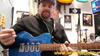 Open G guitar lesson Bad Company Cant Get Enough [upl. by Yras]