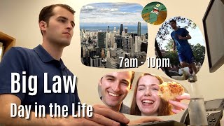 Day in the Life of a Big Law Lawyer in Chicago [upl. by Eatnwahs]