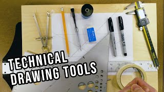 Technical Drawing Tools for Design [upl. by Thomsen]