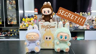 POP MART LABUBU HAVE A SEAT VINYL PLUSH BLIND BOX SECRET UNBOXING [upl. by Annig]