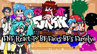 FNF React To BF Faces BFs FamilyFRIDAY NIGHT FUNKINElenaYT [upl. by Baese]