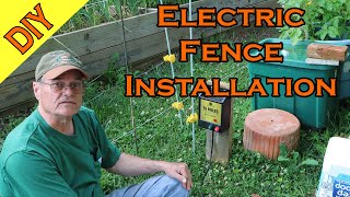 DIY Electric Fence Installation Tutorial for Garden or Pasture [upl. by Ellicec764]