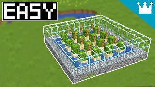 Fully Automatic Cactus Farm  Minecraft Building Tutorial Easy [upl. by Notniuqal]