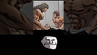 Yujiro Hanma👹 Vs pickle Yujiro entry 4k Quality 🥶 anime shorts bakihanma baki [upl. by Lawford294]