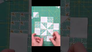 How To Make a Disappearing Pinwheel Quilt Block Part 2 [upl. by Okiron]