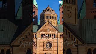 UNESCO WORLD HERITAGE SITES  Speyer Cathedral Germany 😍 travel unesco germany [upl. by Cariotta]