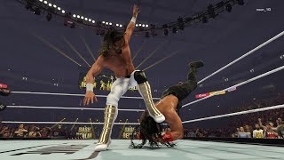 Seth Rollins vs Roman Reigns  WWE 2K24 [upl. by Ancilin]