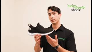 Lucky Feet Shoes  Fit Expert Reviews  HOKA Hupana Slip [upl. by Munro148]