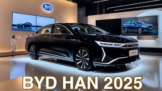 BYD Han 2025 Futuristic Electric Luxury Redefined [upl. by Aiyotal]